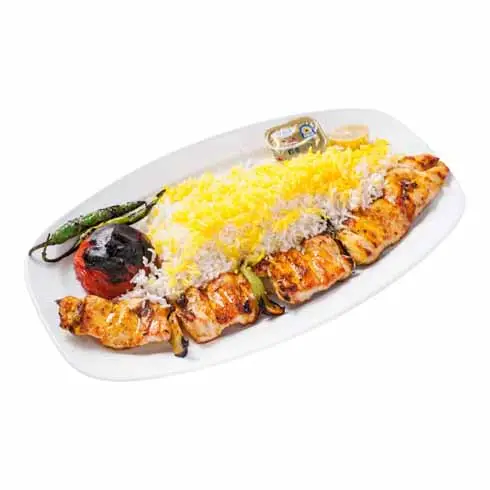 چلو جوجه کباب ( برنج‌ ایرانی )