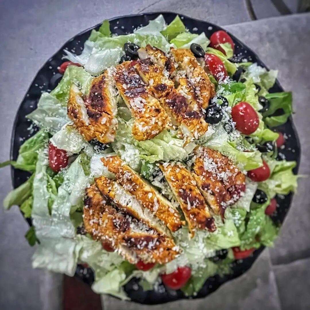 سالاد سزار گریل