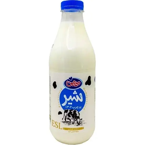 شیر پرچرب 1 لیتری میهن