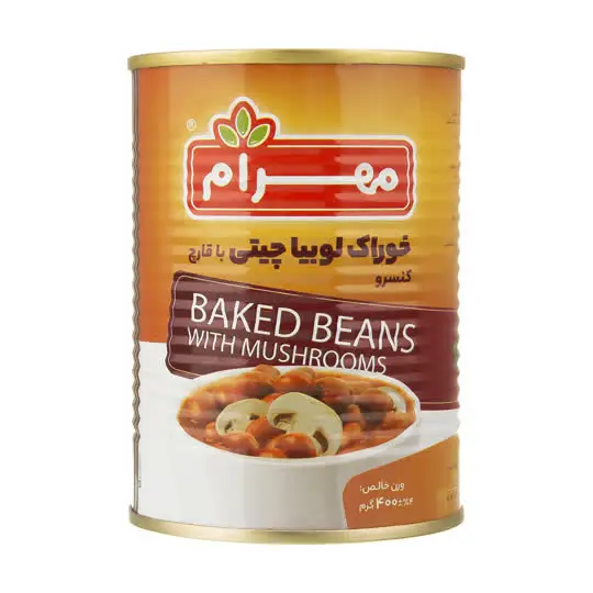 کنسرو لوبیا چیتی مهرام