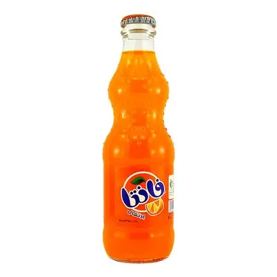 نوشابه شیشه فانتا