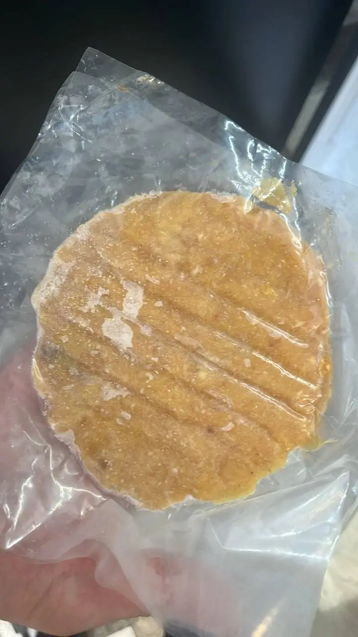 همبرگر دستی 100٪مرغ