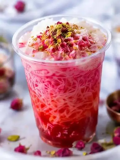 فالوده بستنی مخلوط