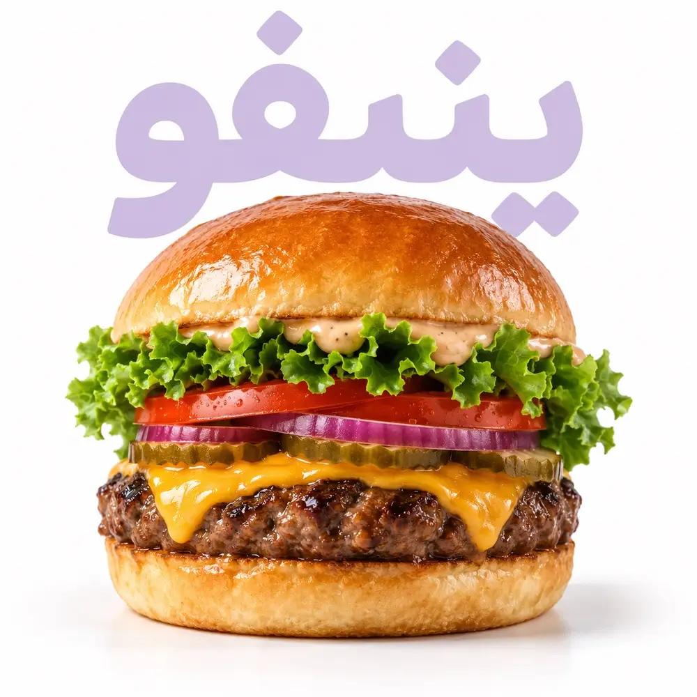 چیزبرگر دست ساز گوشت