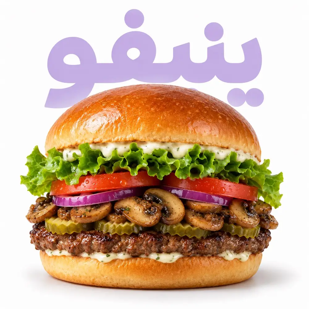 ماشروم برگر
