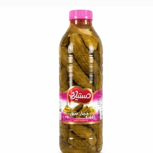 خیار شور بسته بندی
