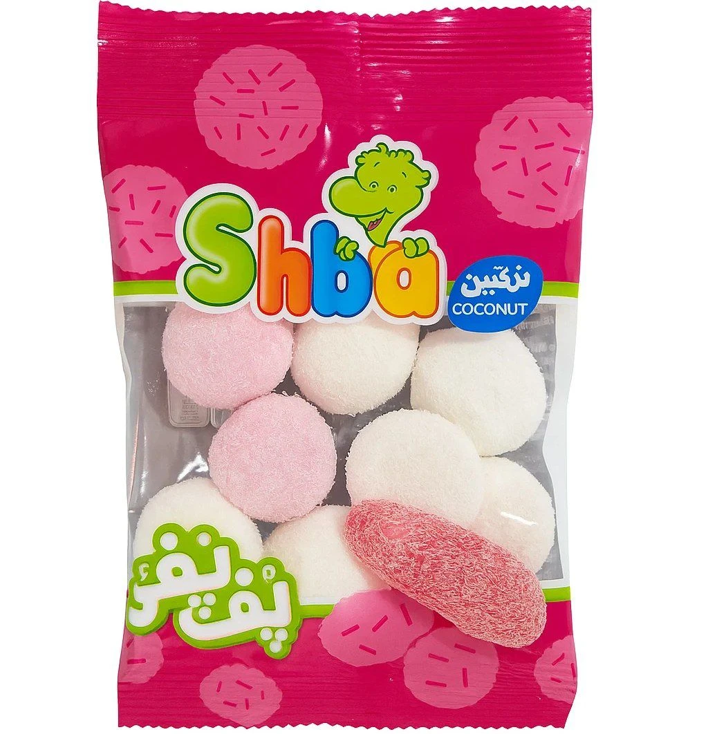 پف پفی نارگیلی شیبا 50 گرم