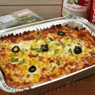 سیب زمینی مرغ و گوشت
