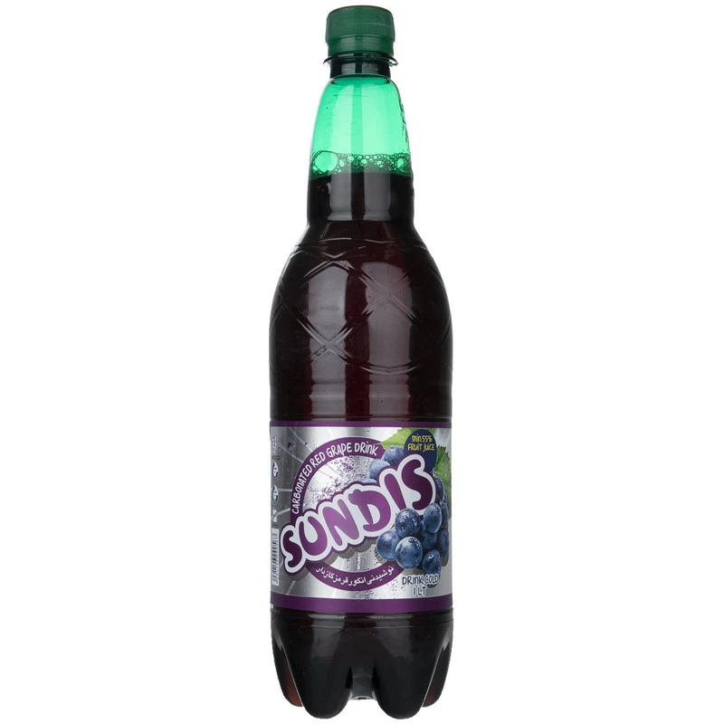 نوشیدنی گازدار انگور قرمز ساندیس