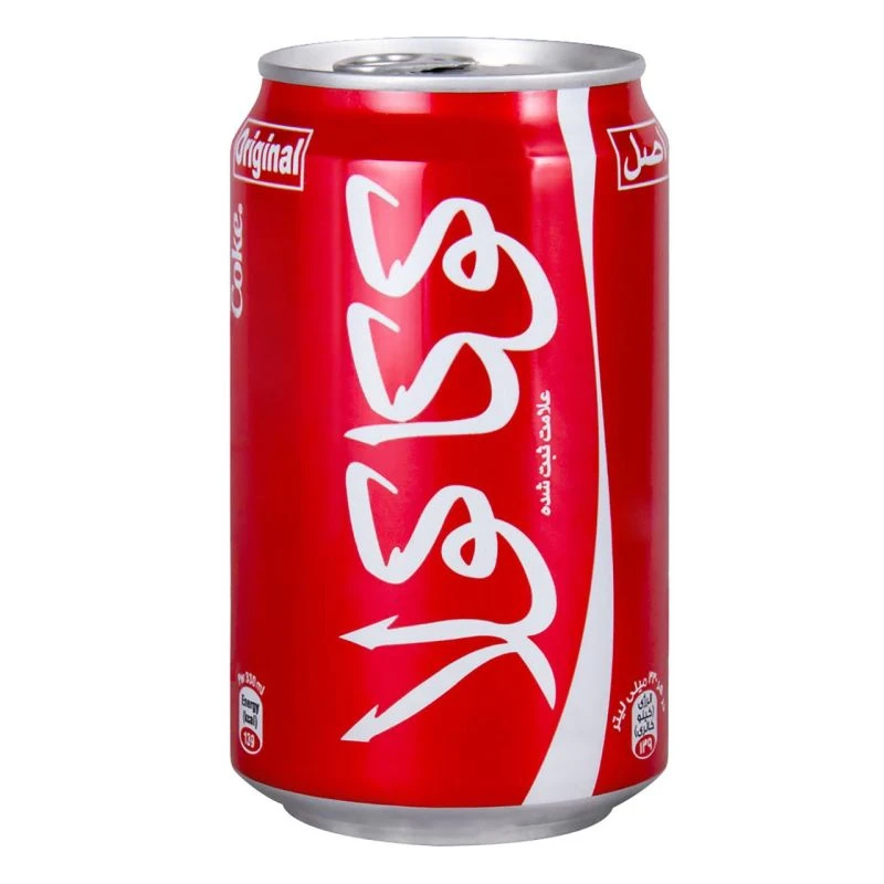 نوشابه قوطی کولا