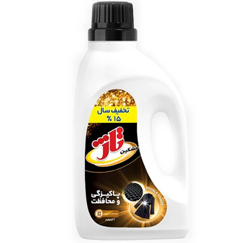 مایع لباسشویی مخصوص لباس مشکی تاژ 1 لیتر