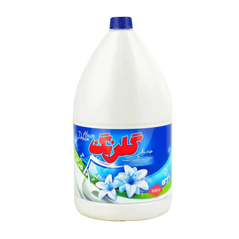 مایع سفید کننده گلرنگ 4 لیتری
